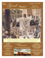 August 14 2022 Bulletin