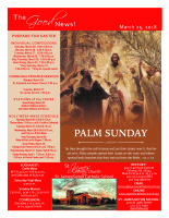 March 25, 2018 Good News
