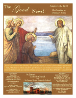 August 22 2021 Bulletin