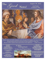 August 28 2022 Bulletin