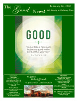 February 16, 2020 Good News