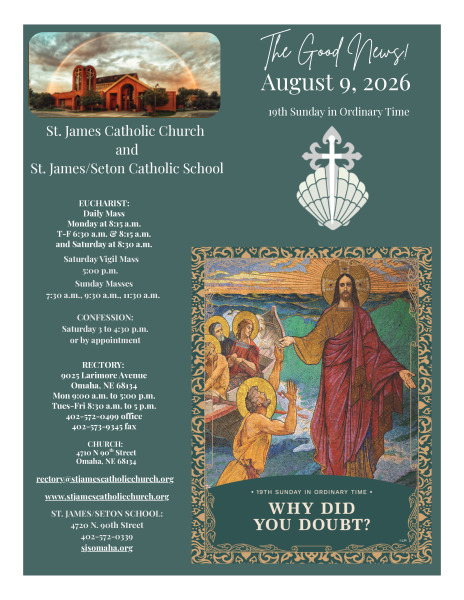 August 9, 2026 Bulletin