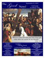 September 8, 2019 Good News