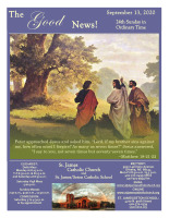September 13, 2020 Good News