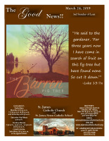March 24, 2019 Good News