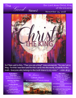 November 25, 2018 Good News