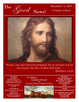 December 1, 2019 Good News