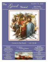 October 11, 2020 Good News