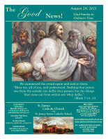 August 29 2021 Bulletin
